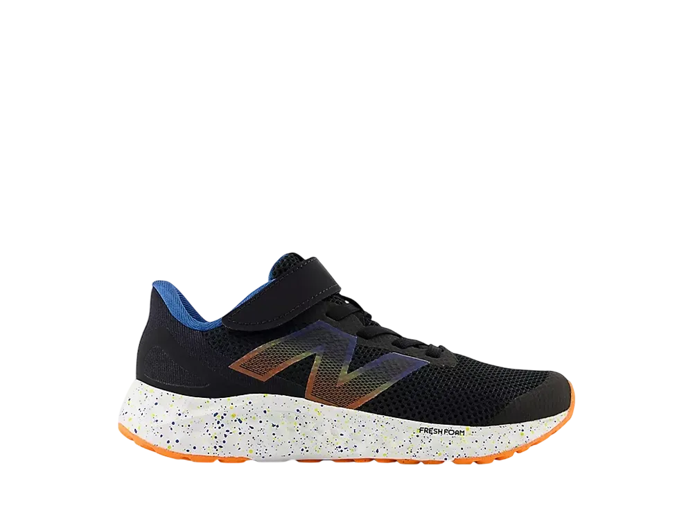 ニューバランス PS フレッシュフォーム アリシV4 "ブラック/ブルーアゲート/ブレイズオレンジ" (キッズ)