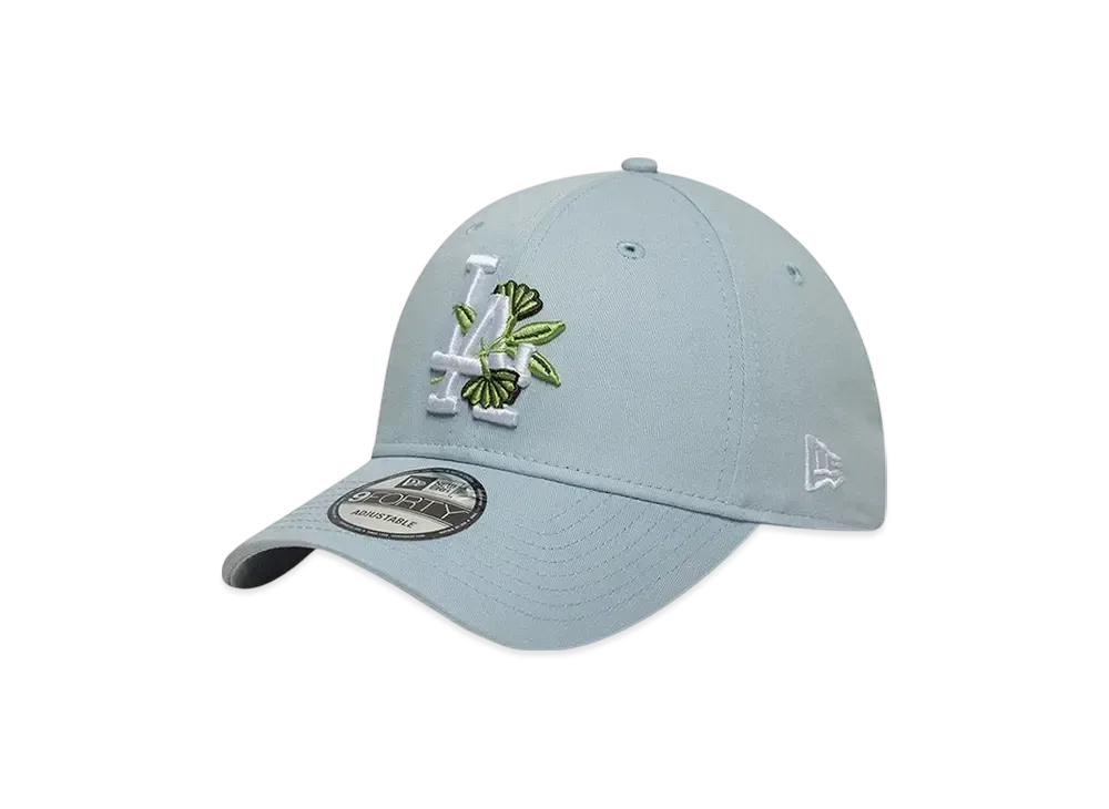 NEW ERA 9Forty Floral Icon Los Angeles Dodgers "Light Blue"