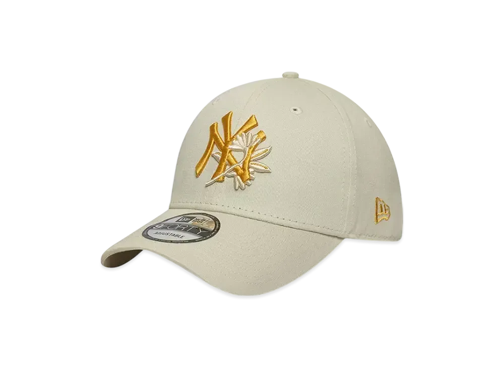 NEW ERA 9Forty Floral Icon New York Yankees "Ivory"