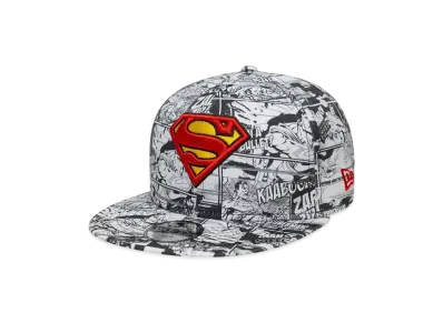 NEW ERA Youth 9Fifty DC Comics Superman All Over "White"