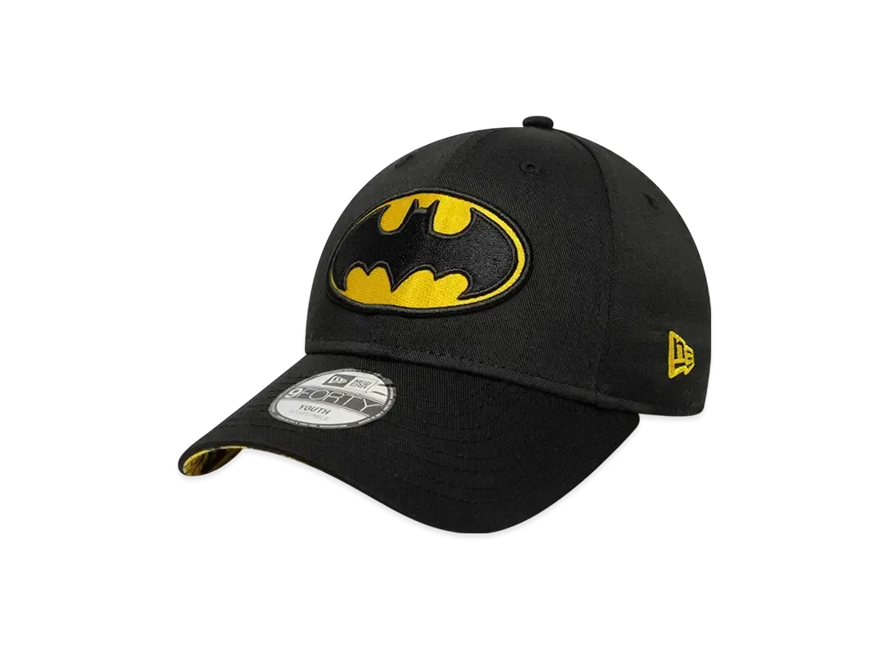 NEW ERA Youth 9Forty DC Comics Batman All Over "Black"