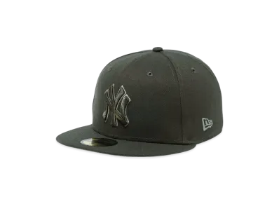 NEW ERA 59Fifty Storm New York Yankees Synthetic Suede Undervisor "Dark Pewter"