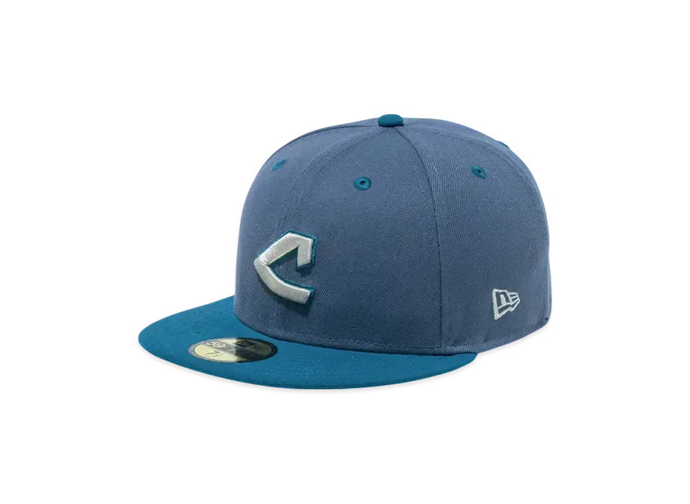 NEW ERA 59Fifty 59Fifty Day Memorial Collection Cleveland Guardians "Slate Blue"
