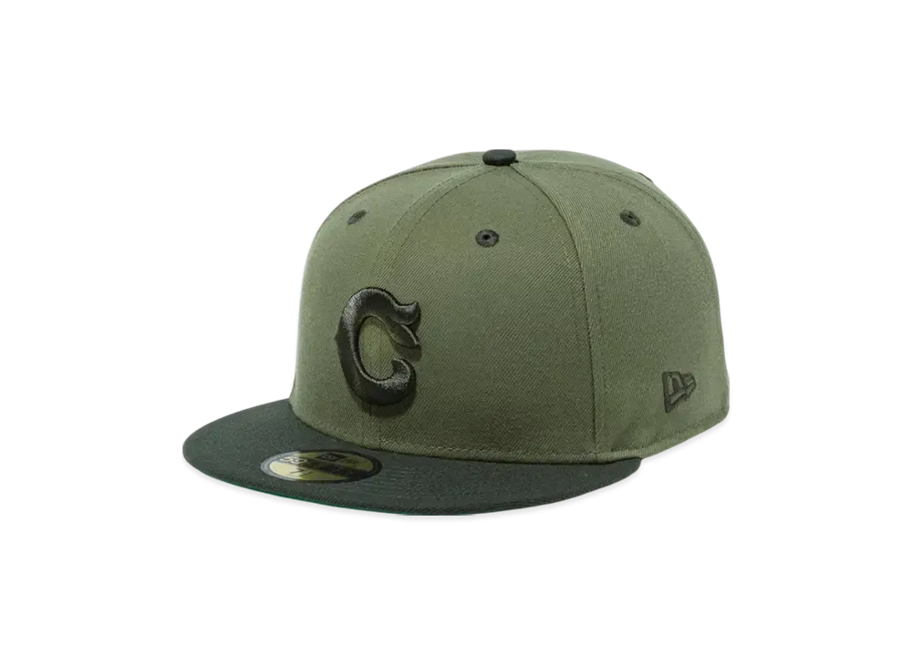 NEW ERA 59Fifty 59Fifty Day Memorial Collection Cleveland Guardians "Mars Green/Dark Pewter"