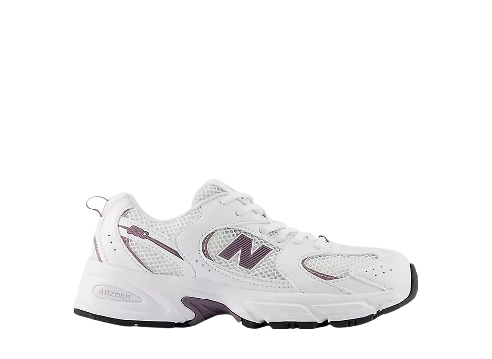 New Balance GS 530 "White/Dark Ice Wine"