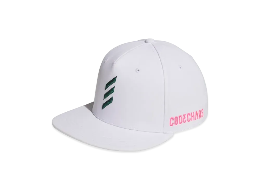 adidas Code Chaos Flat Bill Cap "White"