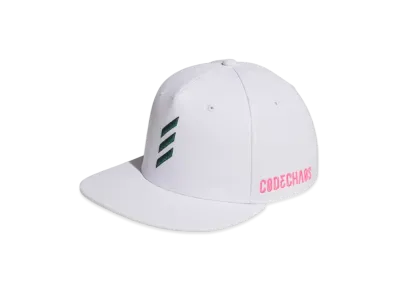 adidas Code Chaos Flat Bill Cap "White"