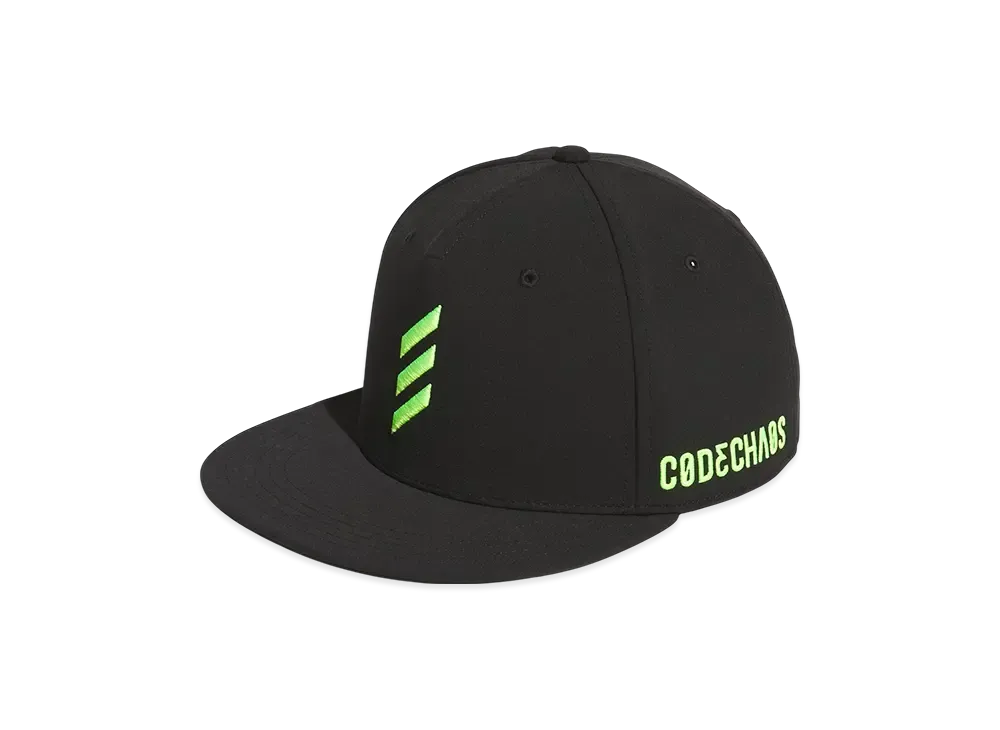 adidas Code Chaos Flat Bill Cap "Black"