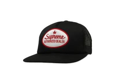 Supreme Authorized Mesh Back 5-Panel "Black" (25SS)