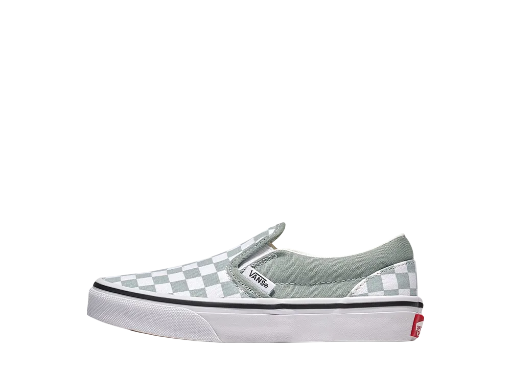 Vans Little Kids Classic Slip-On "Pure Grey"