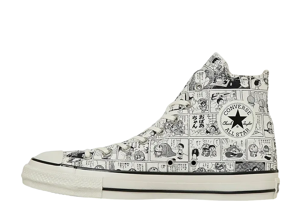 DORAEMON × Converse All Star Aged CP Hi "Off White"