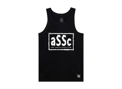 ANTI SOCIAL SOCIAL CLUB x WWE NWO Rib Knit Tank Top "Black"