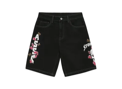 ANTI SOCIAL SOCIAL CLUB x WWE Stone Cold Embroidered Short "Black"