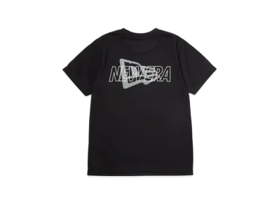 NEW ERA Youth Short Sleeve Tech T-Shirt Overlap Logo "Black"