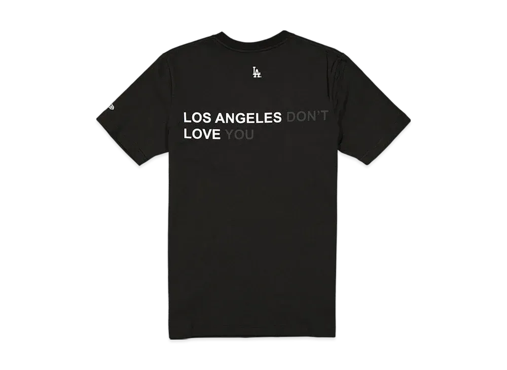 NEW ERA x J-Frost x MLB Cotton Short Sleeve T-Shirt Los Angeles Dodgers "Black"