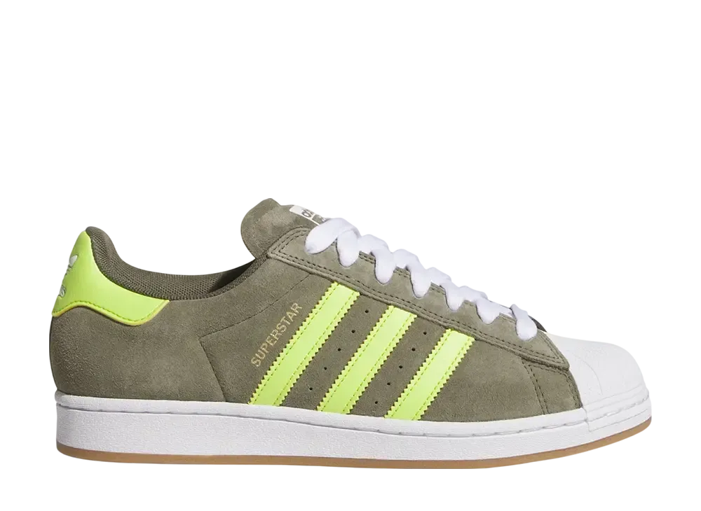 adidas Superstar "Olive Strata/Semi Solar Yellow/Gold Metallic"
