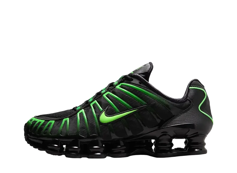 Nike Shox TL "Black/Green Strike"