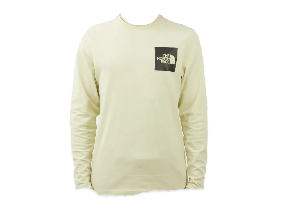 The North Face Long Sleeve Fine Tee Eu 3x4 "Gravel"