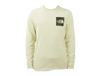 The North Face Long Sleeve Fine Tee Eu 3x4 "Gravel"