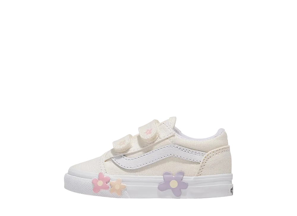 Vans Toddler Old Skool V "Marshmallow White"