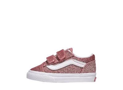 Vans Toddler Old Skool V "Rose Gold Pink"