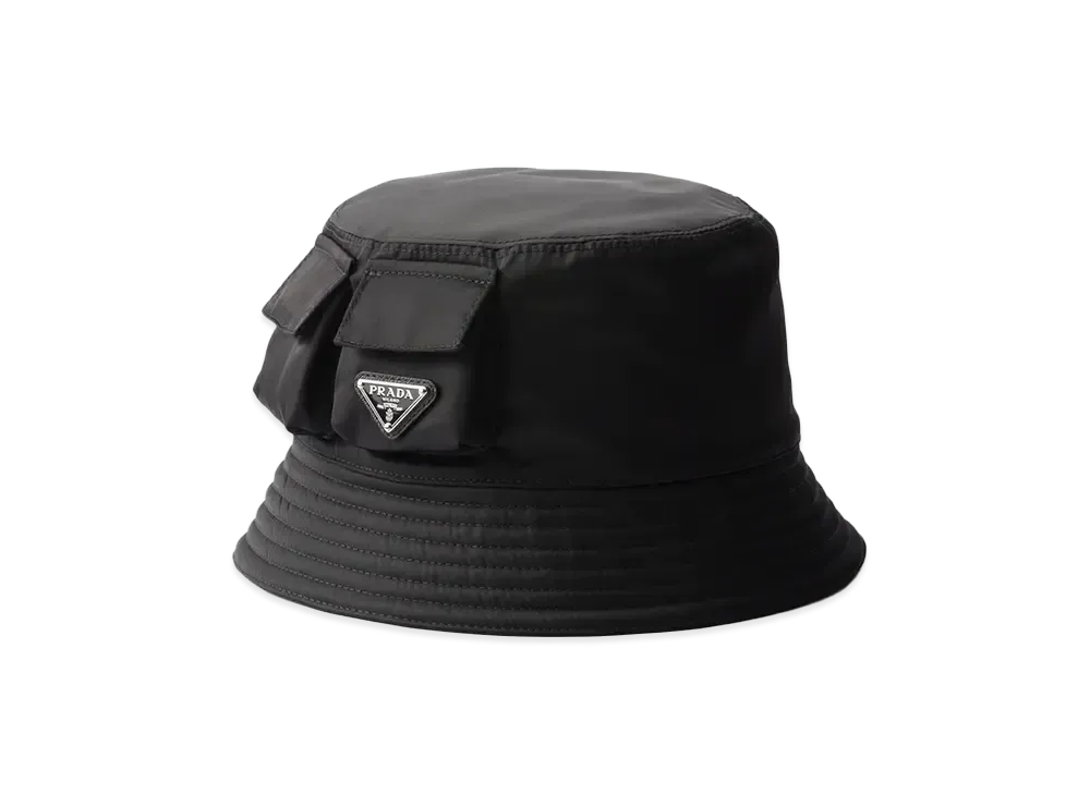 PRADA Re-Nylon Bucket Hat "Black"