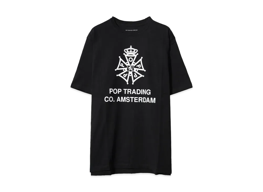 POP TRADING COMPANY four days t-shirt "BLACK"