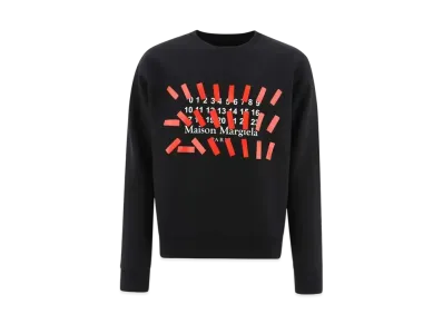 Maison Margiela Numbers Logo Sweatshirt "Black"