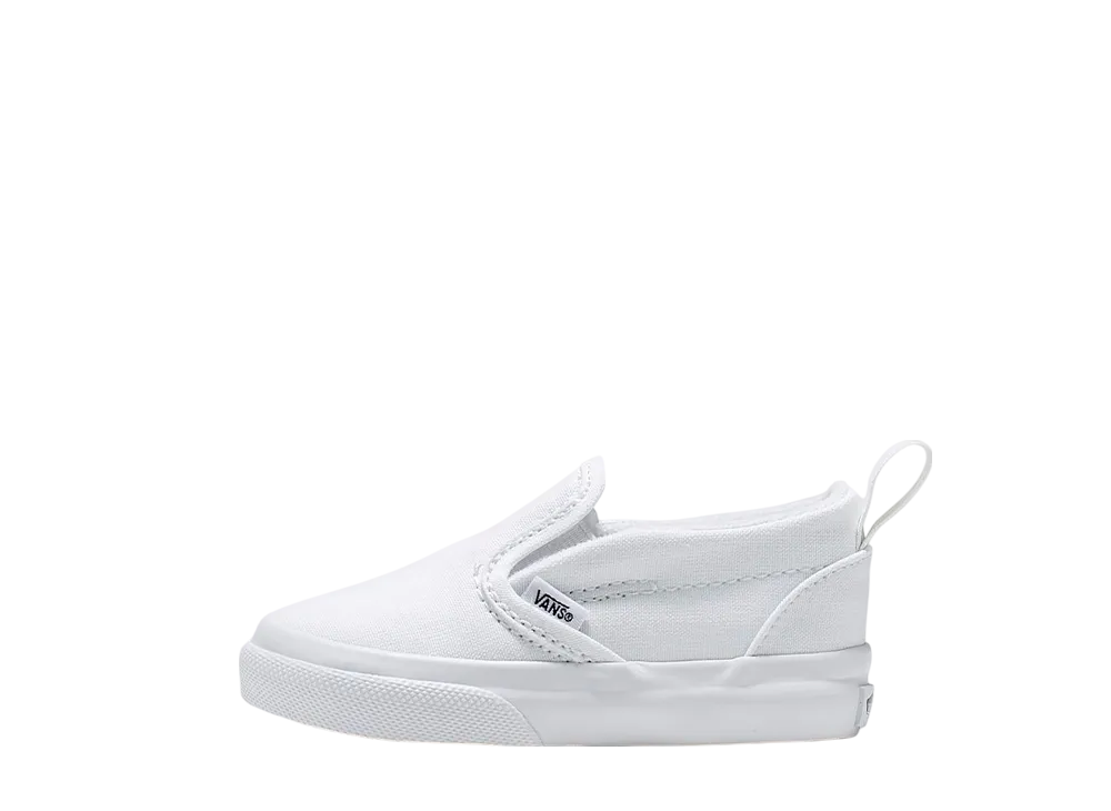 Vans Toddler Slip-On V "True White"