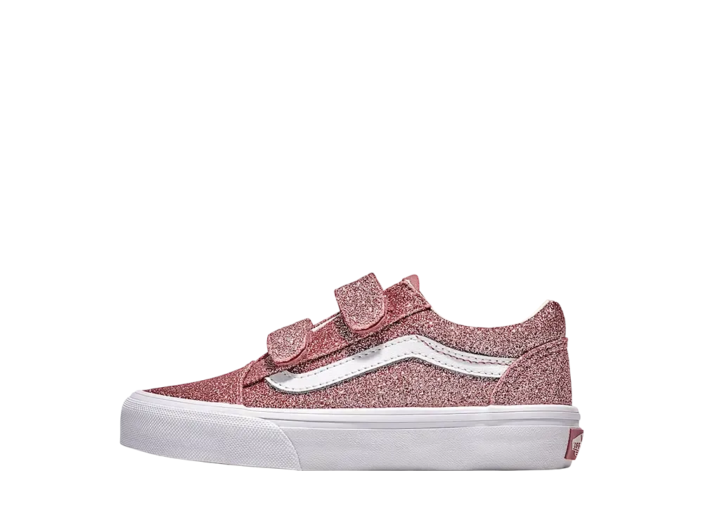 Vans Little Kids Old Skool V "Rose Gold Pink"