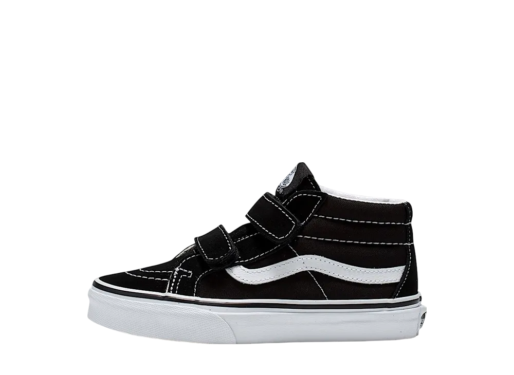バンズ リトルキッズ スケートミッド リシュー V "ブラック/トゥルーホワイト"