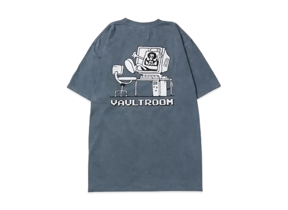 VAULTROOM Virus Devil Tee "Blue Gray"