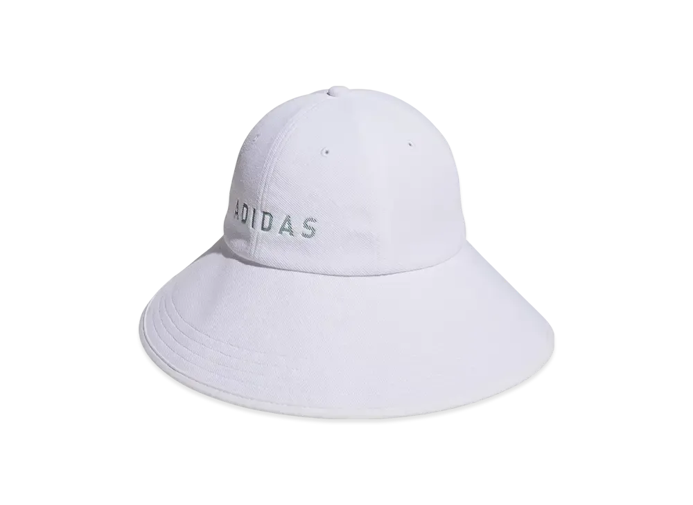 adidas Linear Logo Wide Brim Cap "White"