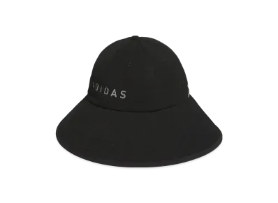 adidas Linear Logo Wide Brim Cap "Black"
