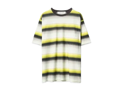 Bal GRADIENT STRIPE CREW NECK TEE "MINT"