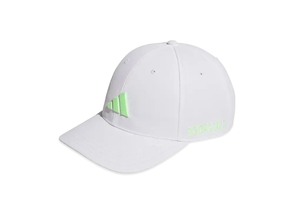 adidas Side Logo Cap "White/Green Spark"