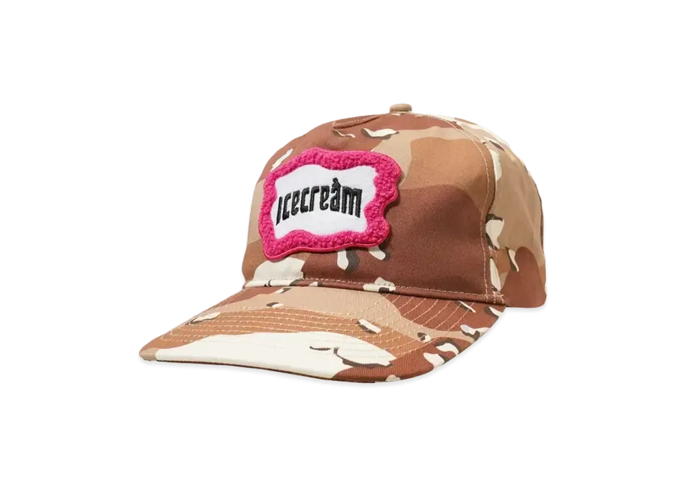 ICECREAM ROAD TRIP UNSTRUCTURED TWILL CAP "FOG"