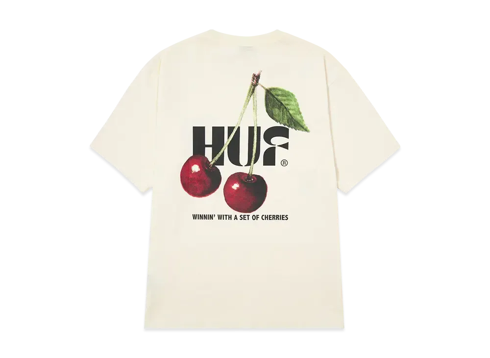 HUF Set Of Cherries Tee "Natural"