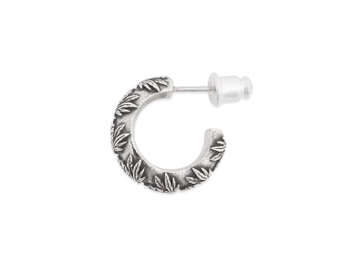 HUF Plantlife Hoop Pierce "Silver"