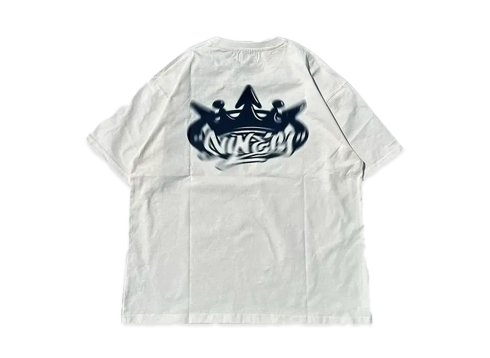 9090 Motion King Logo Tee "WHITE"
