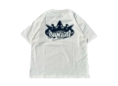 9090 Motion King Logo Tee "WHITE"
