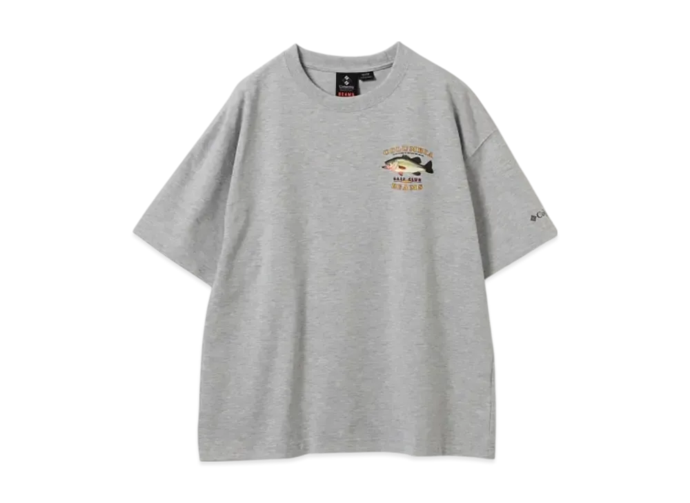 BEAMS x Columbia PFG Exclusive Graphic Tee "Gray"