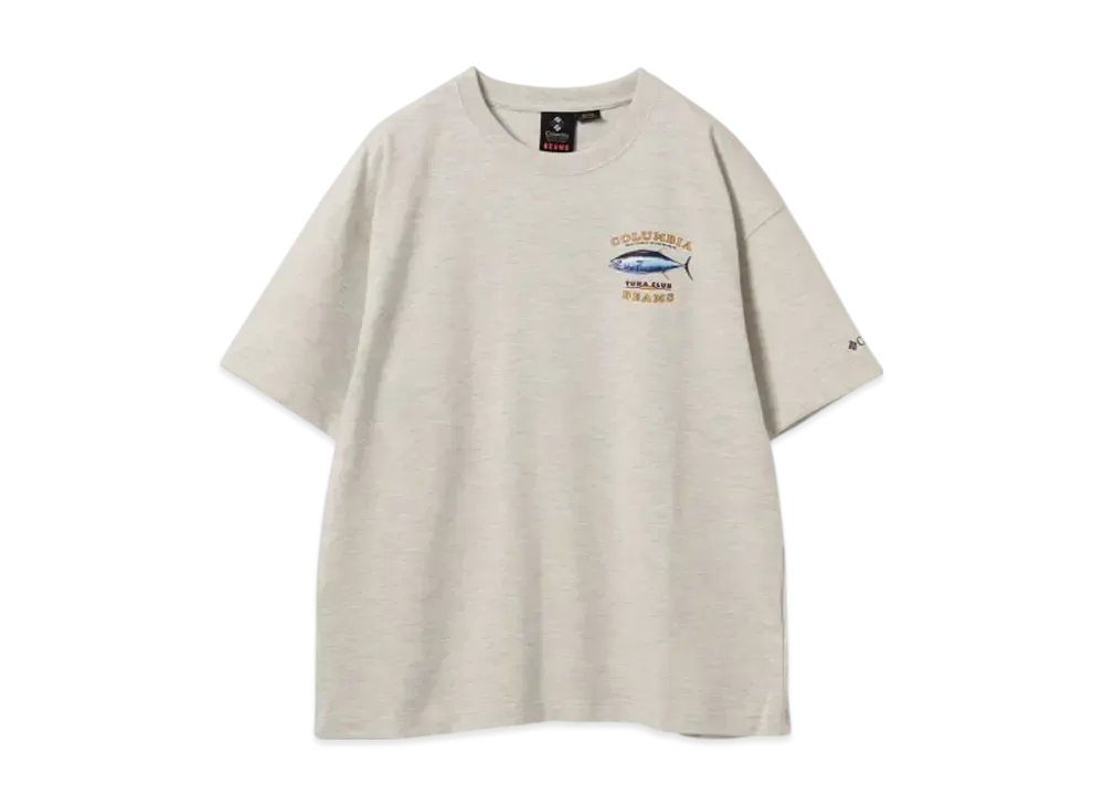 BEAMS x Columbia PFG Exclusive Women's Graphic Tee "AshGray"
