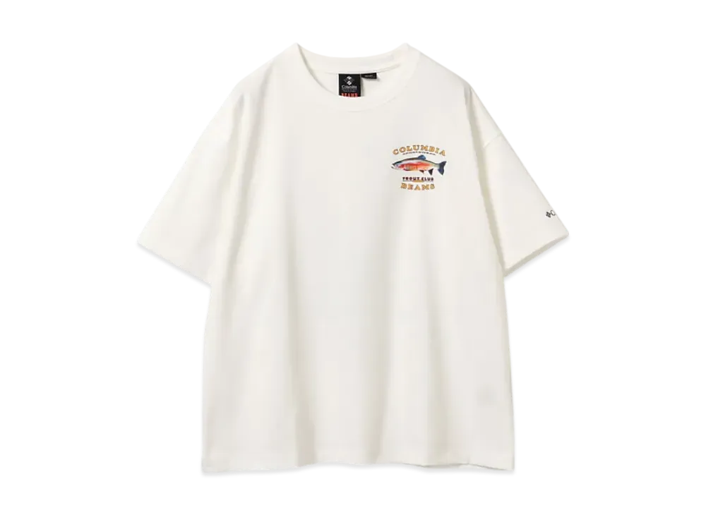 BEAMS x Columbia PFG Exclusive Women's Graphic Tee "White"