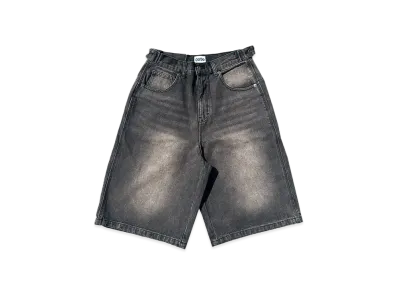 9090 King Logo Buggy Jorts "SLUB BROWN"