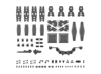BANDAI "30 MINUTES MISSIONS" 30MM 1/144 Option Parts Set 19 (Multi Shield)