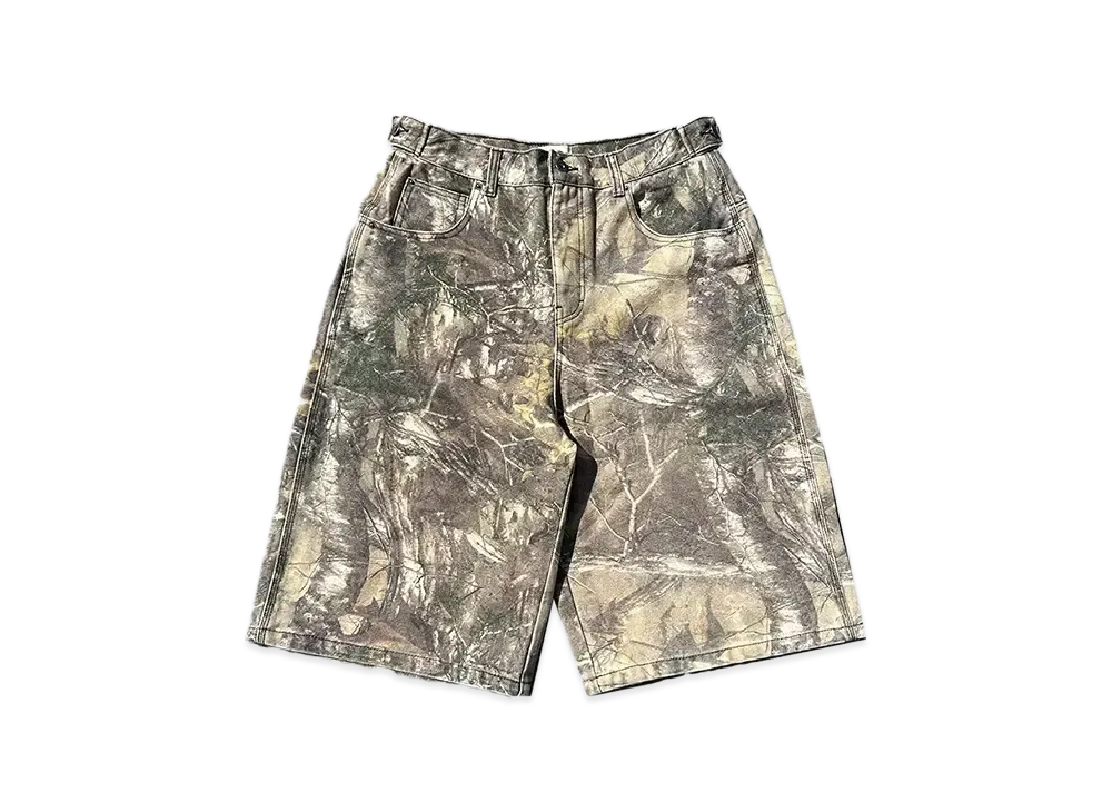 9090 King Logo Assort Buggy Jorts "REAL TREE"