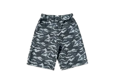 9090 King Logo Assort Buggy Jorts "GRAY CAMO"