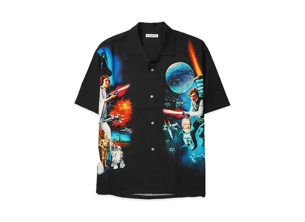 F-LAGSTUF-F EP4 S/S SHIRTS "BLACK"