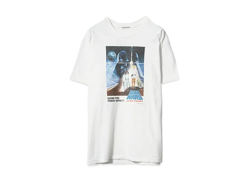 F-LAGSTUF-F ACTION FIGURES TEE "WHITE"